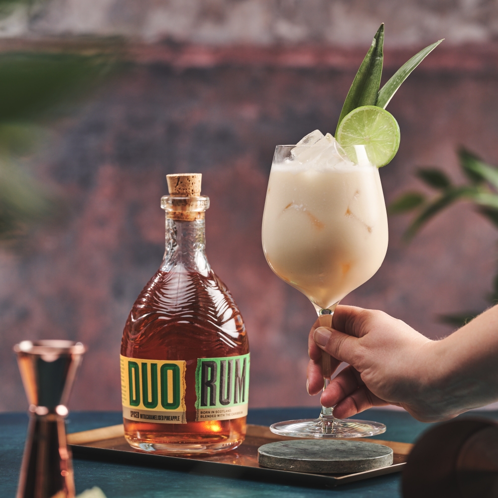 Duo Pineapple Rum – Pina Colada Cocktail Photo